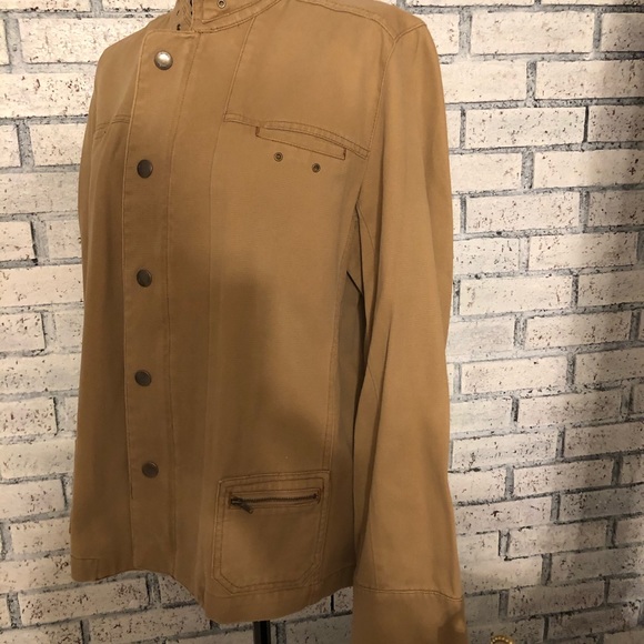 i.e.  Khaki Women’s Casual Jacket - Picture 4 of 10